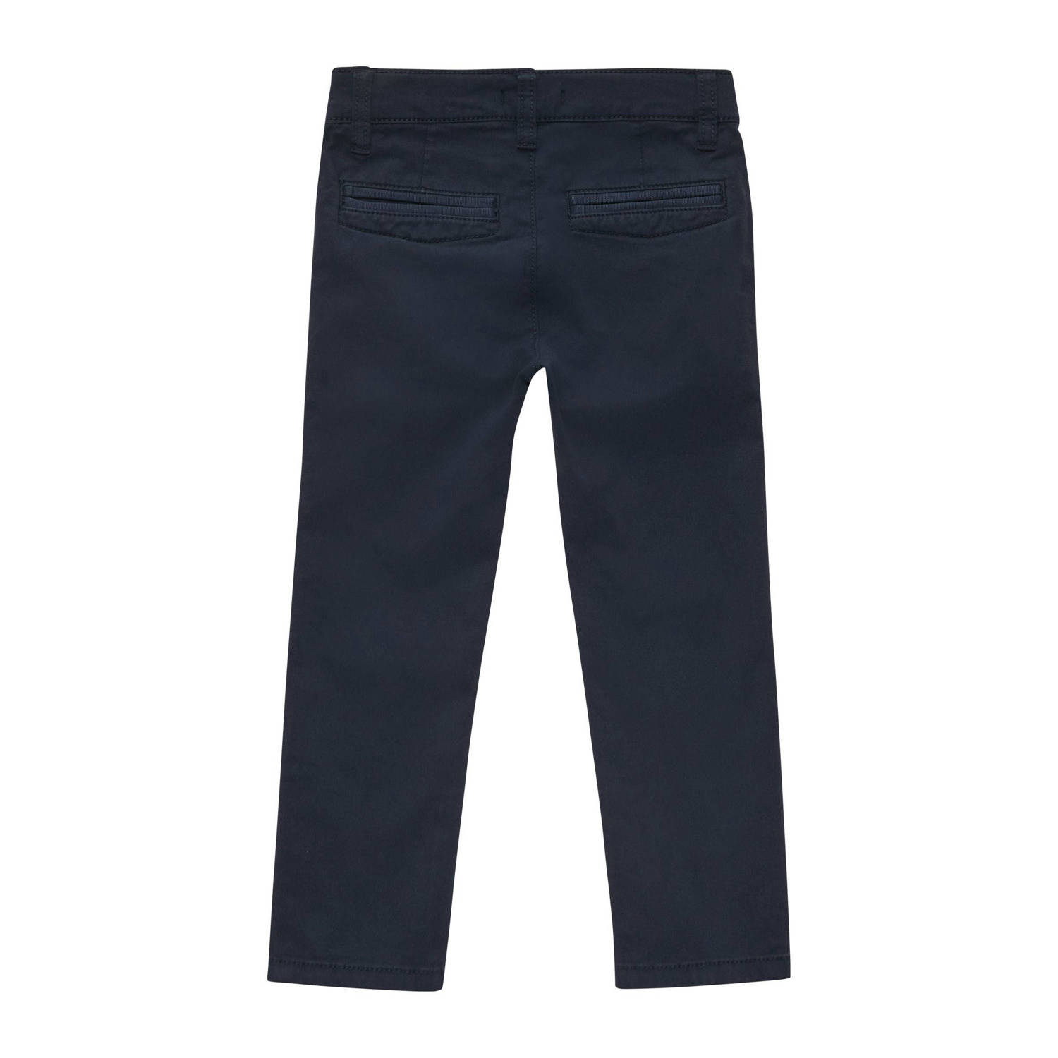 s.Oliver regular fit broek donkerblauw