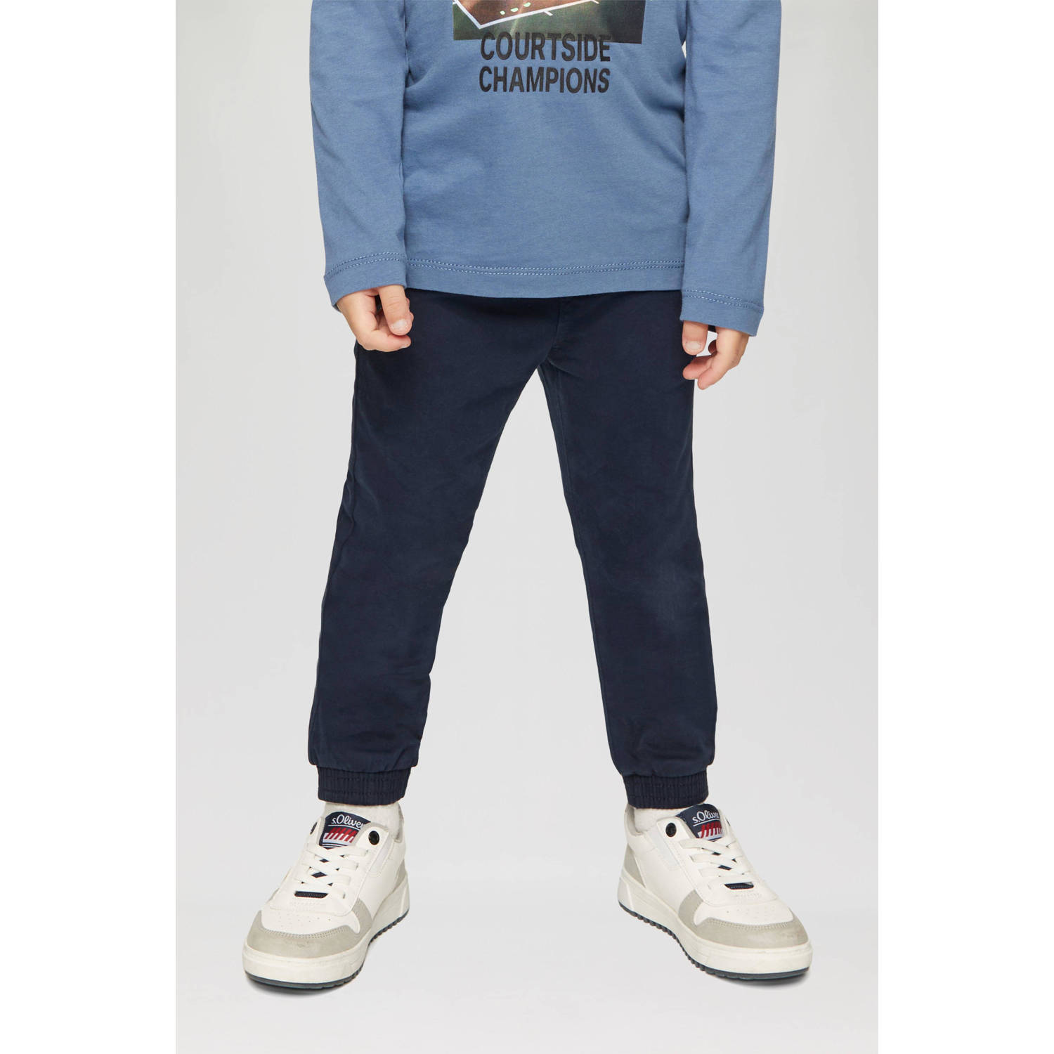 S.Oliver broek donkerblauw