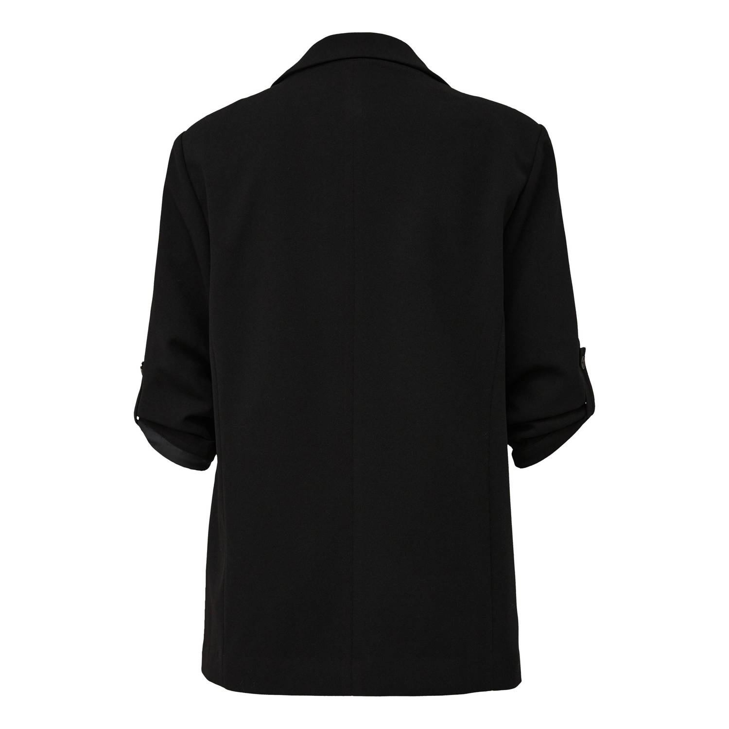Q S by s.Oliver rechtvallende blazer zwart
