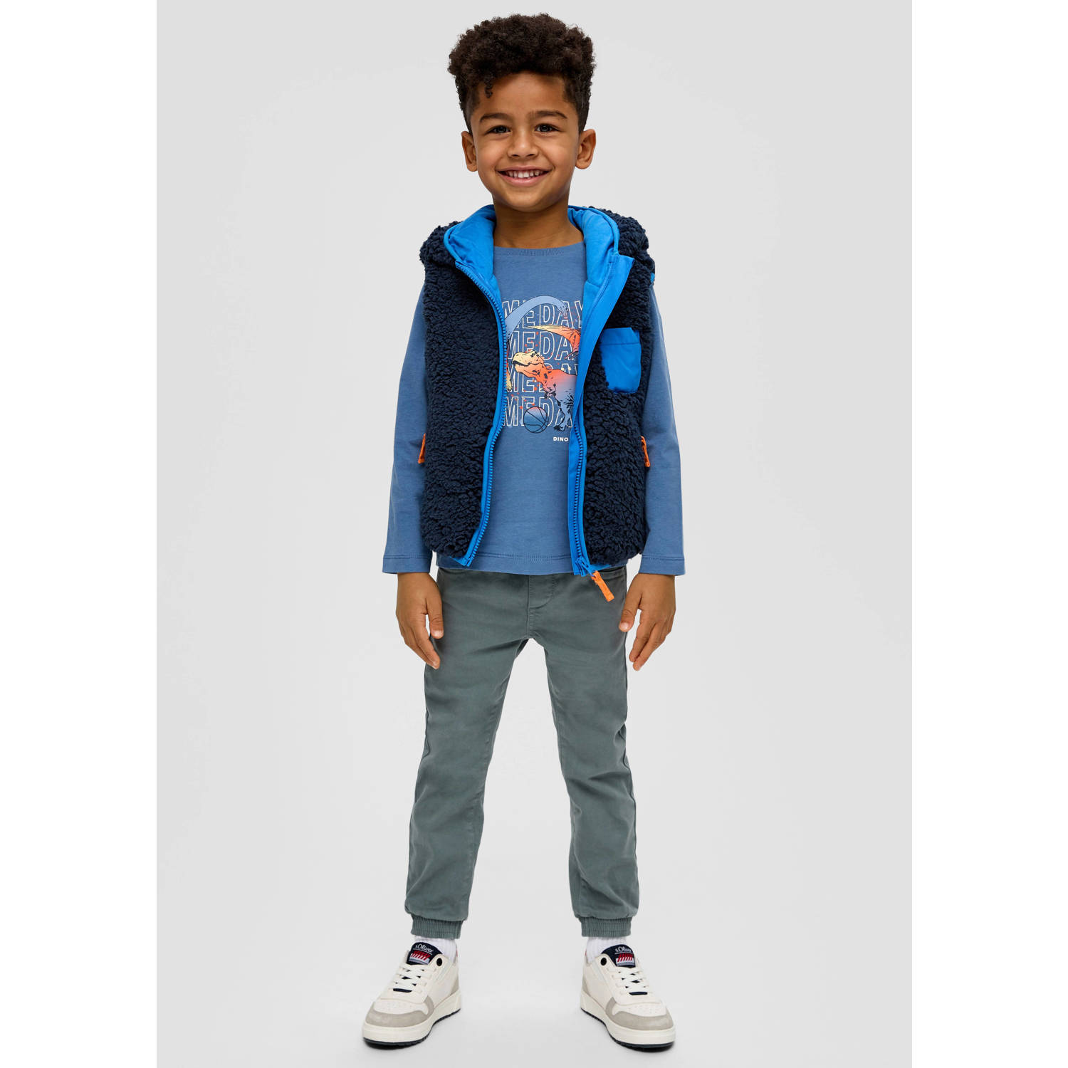 s.Oliver broek grijs