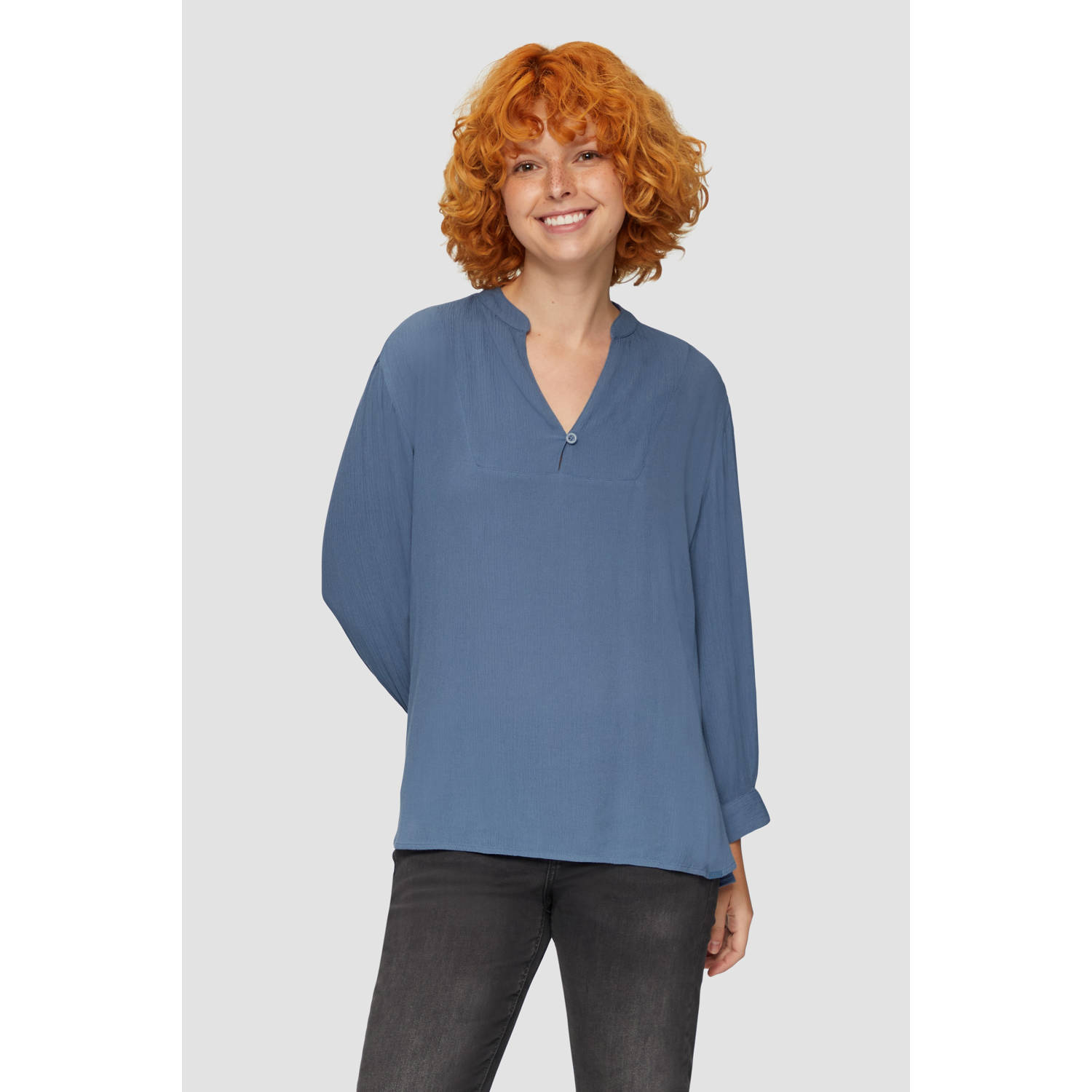 Q S by s.Oliver top blauw