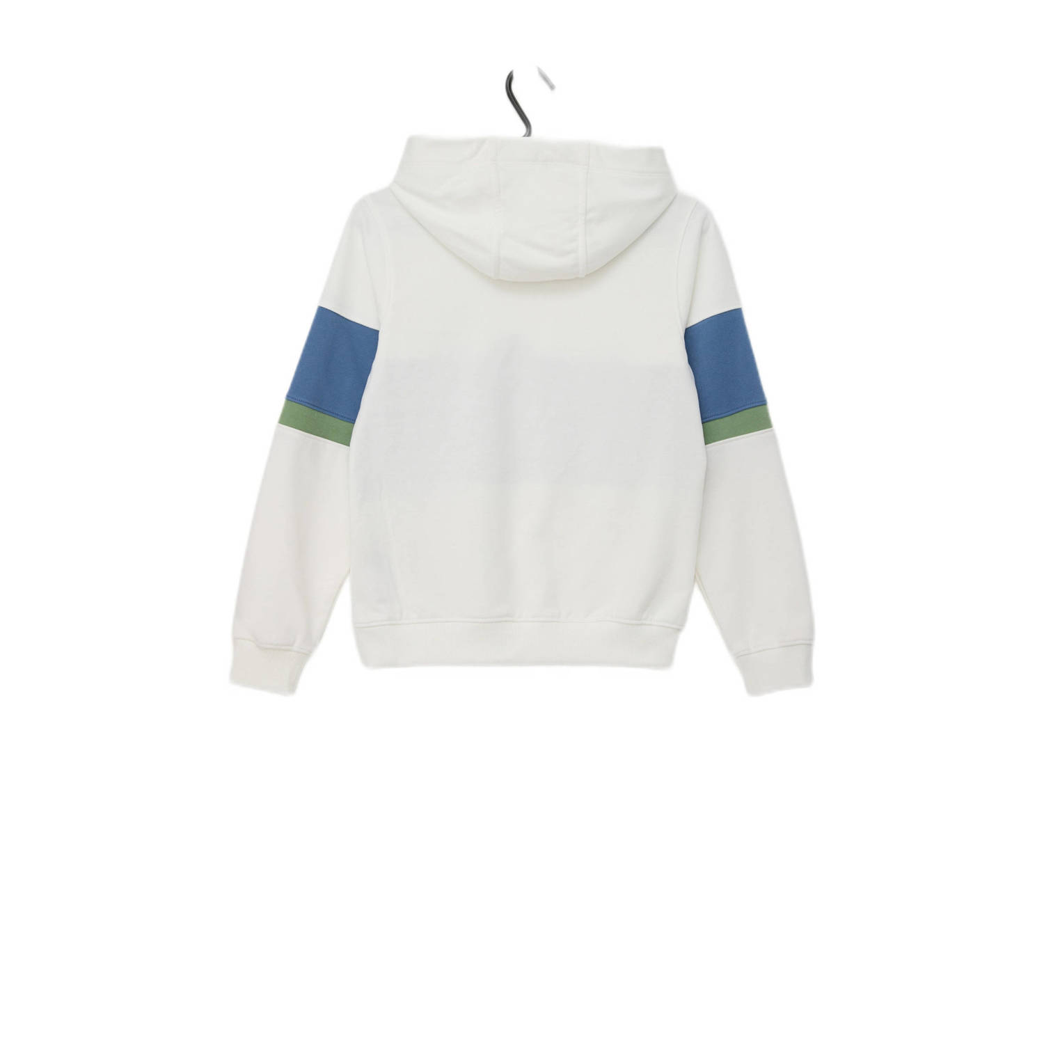 s.Oliver hoodie met tekst wit