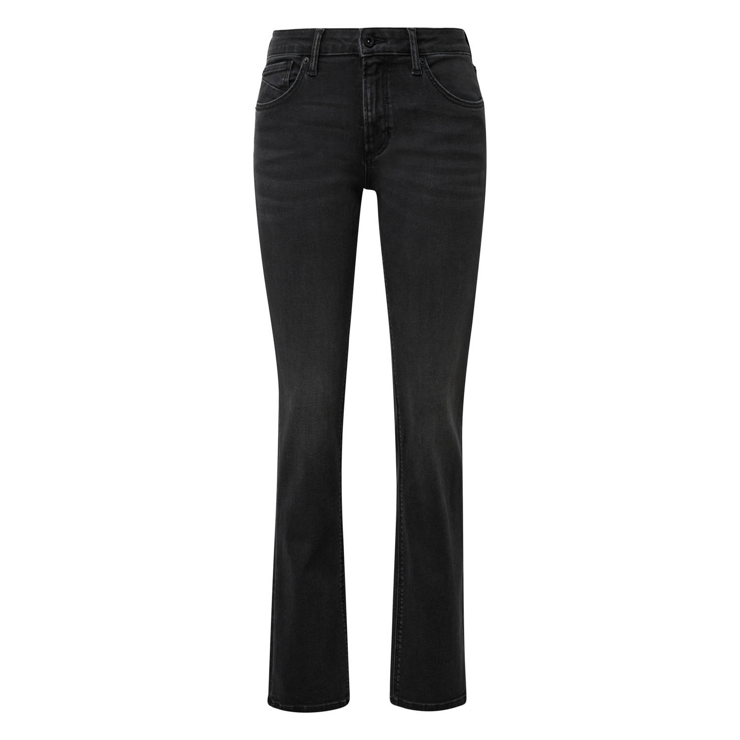 Q S by s.Oliver slim fit jeans dark grey denim