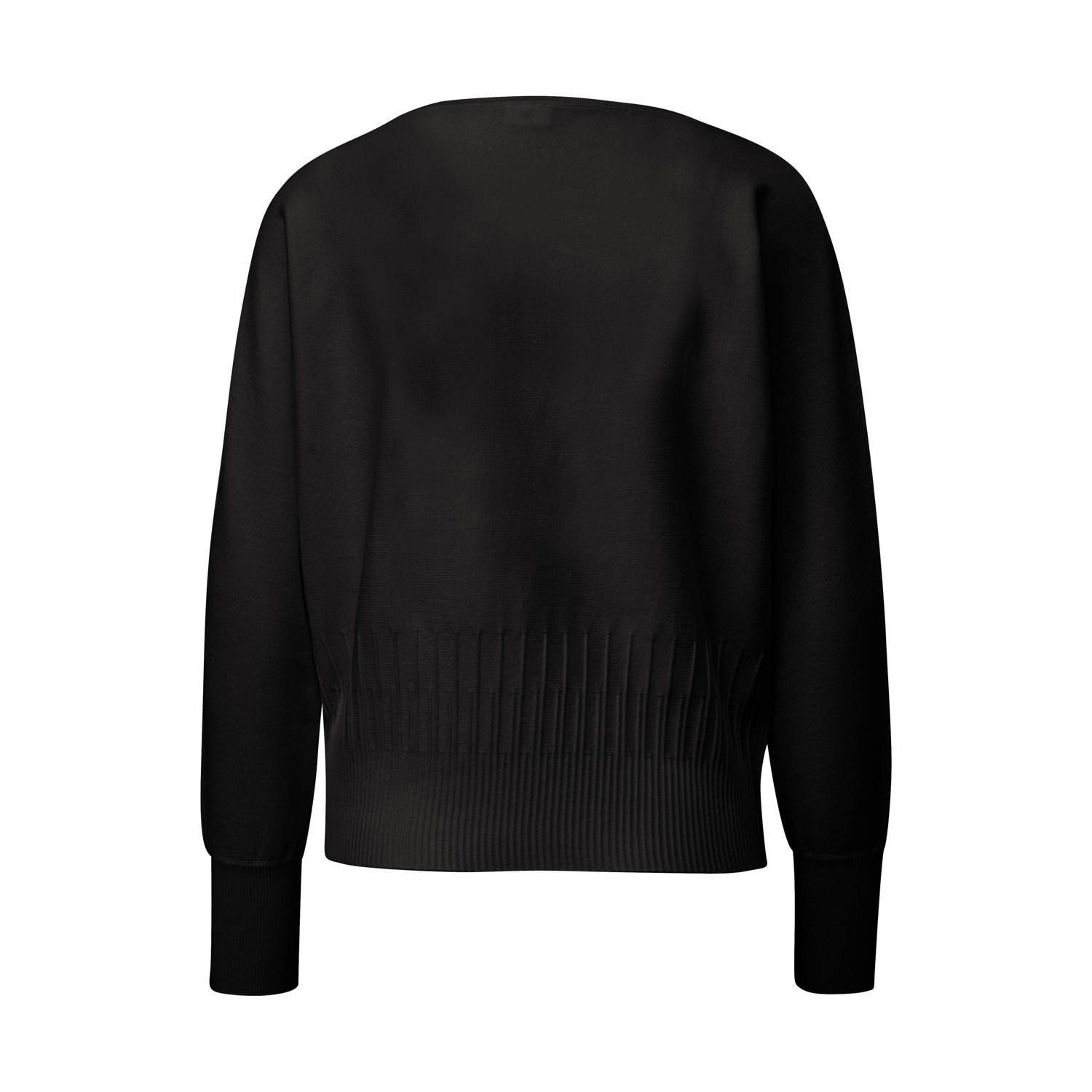 s.Oliver BLACK LABEL gebreide trui zwart