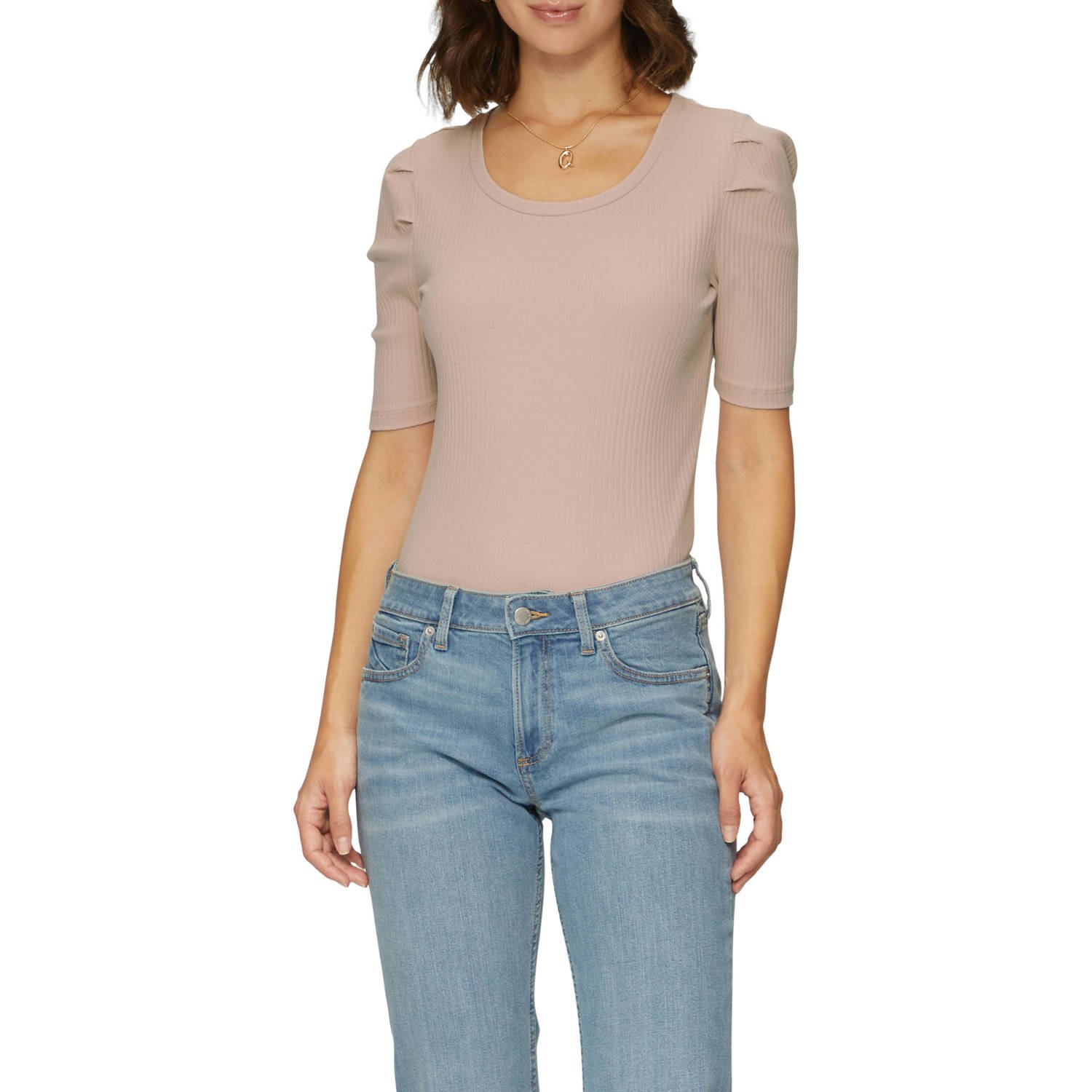 Q S by s.Oliver jersey top lichtroze