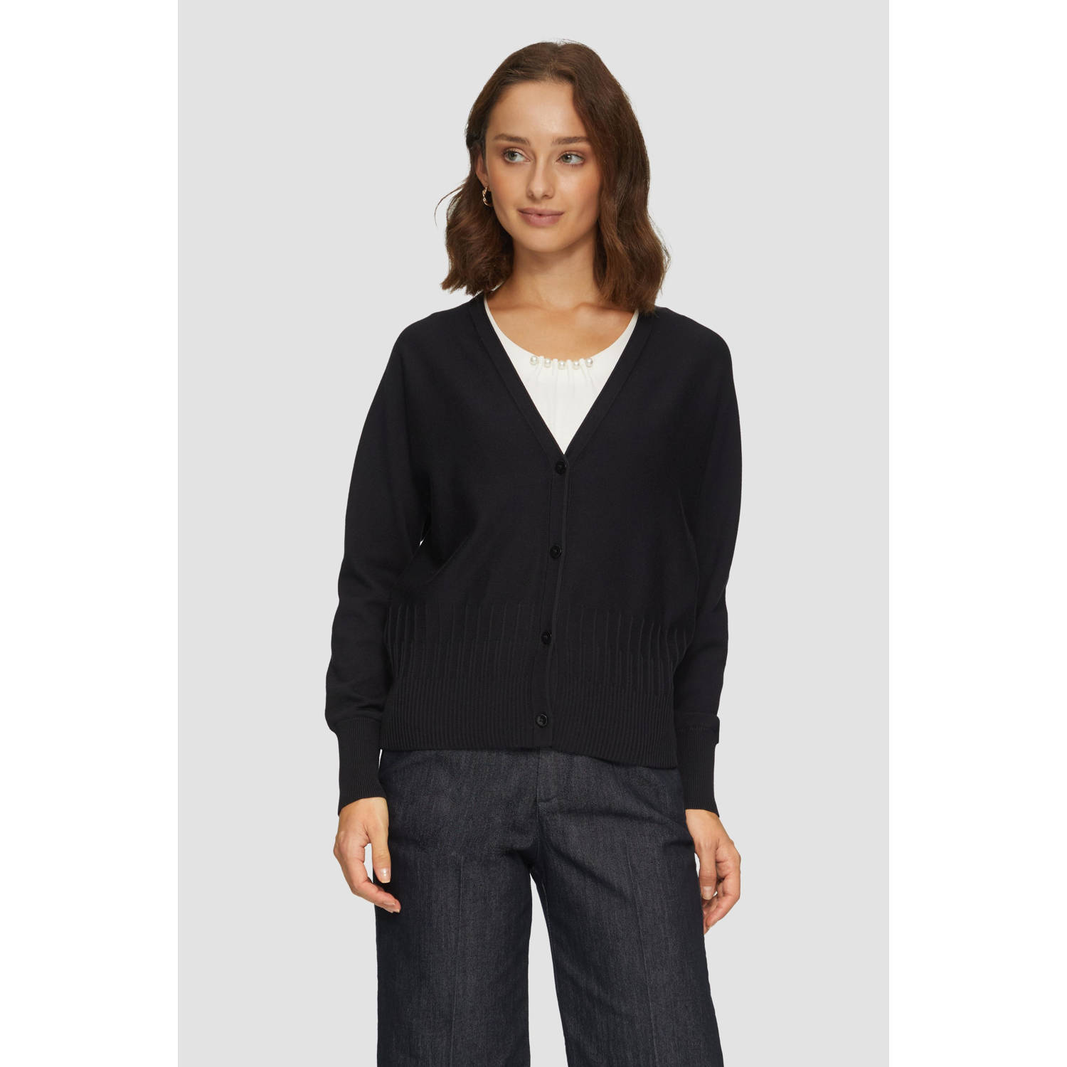 s.Oliver BLACK LABEL vest zwart