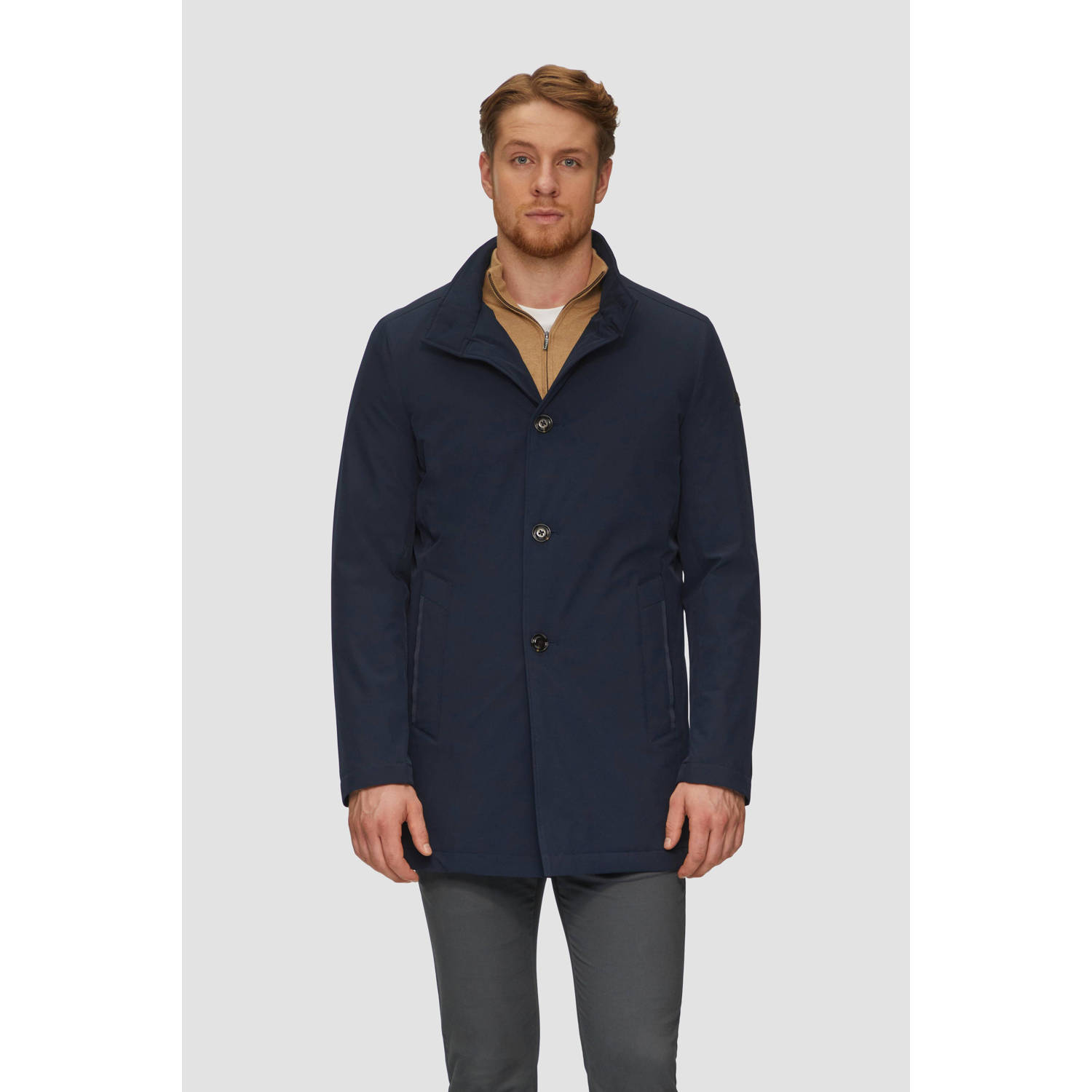 S.Oliver BLACK LABEL tussenjas donkerblauw