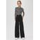 s.Oliver high waist wide leg jeans black denim SLIM