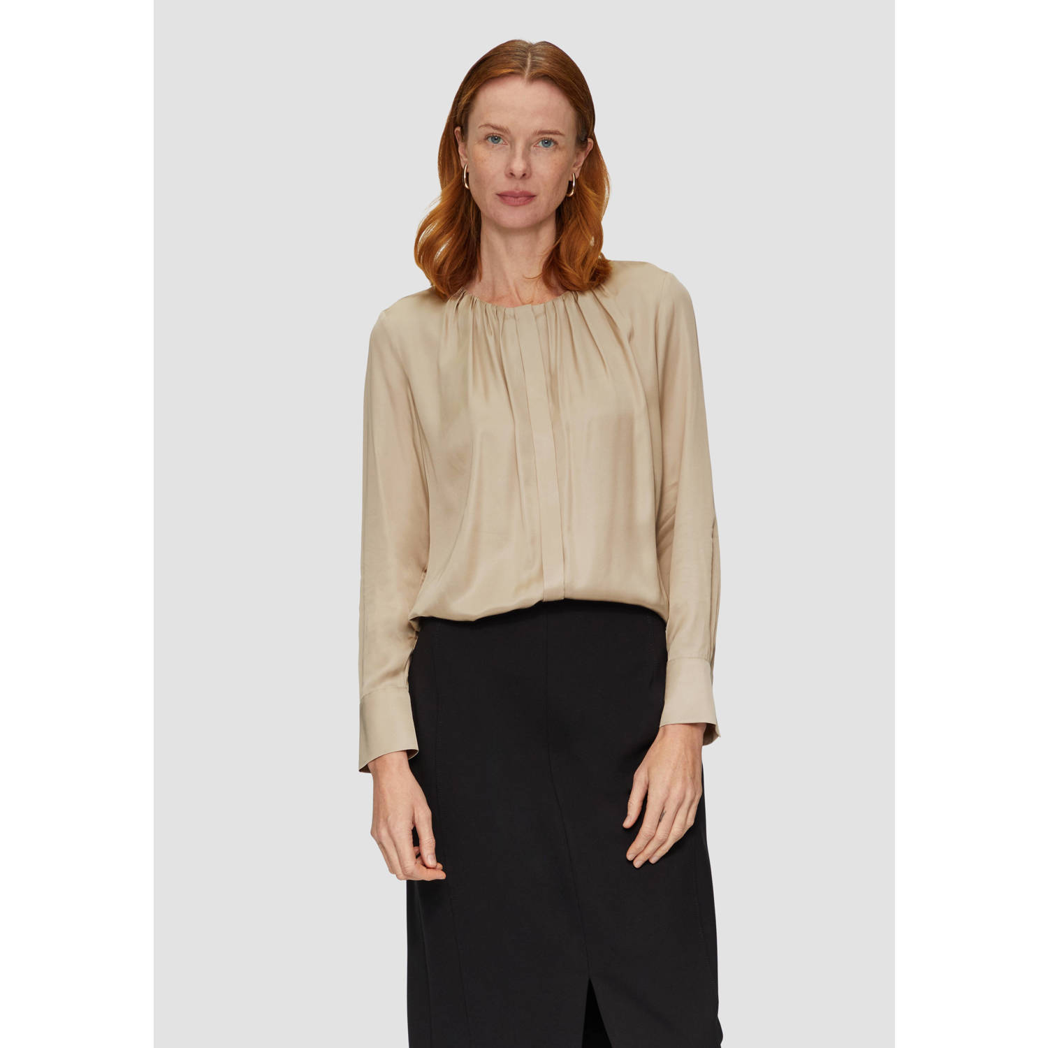 s.Oliver BLACK LABEL blouse beige