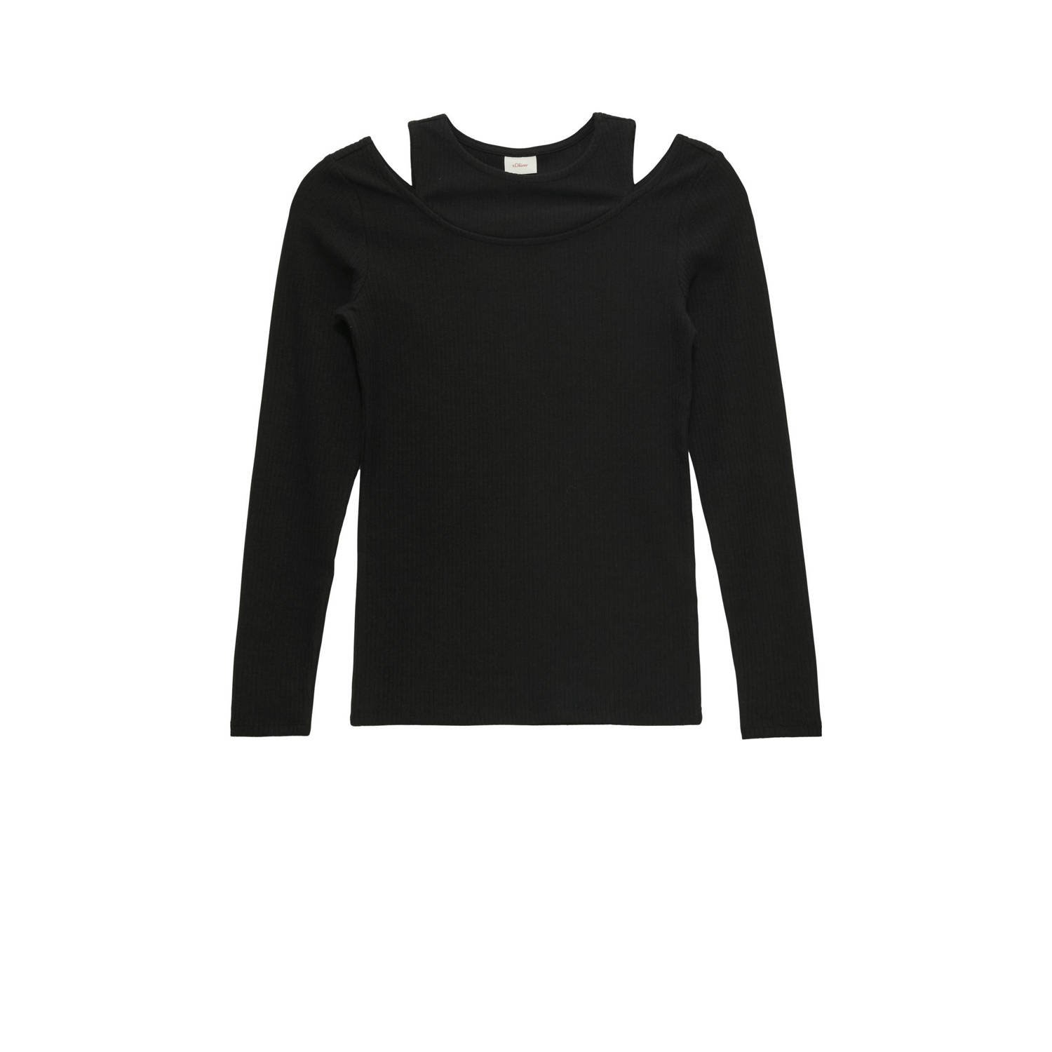 S.Oliver longsleeve zwart
