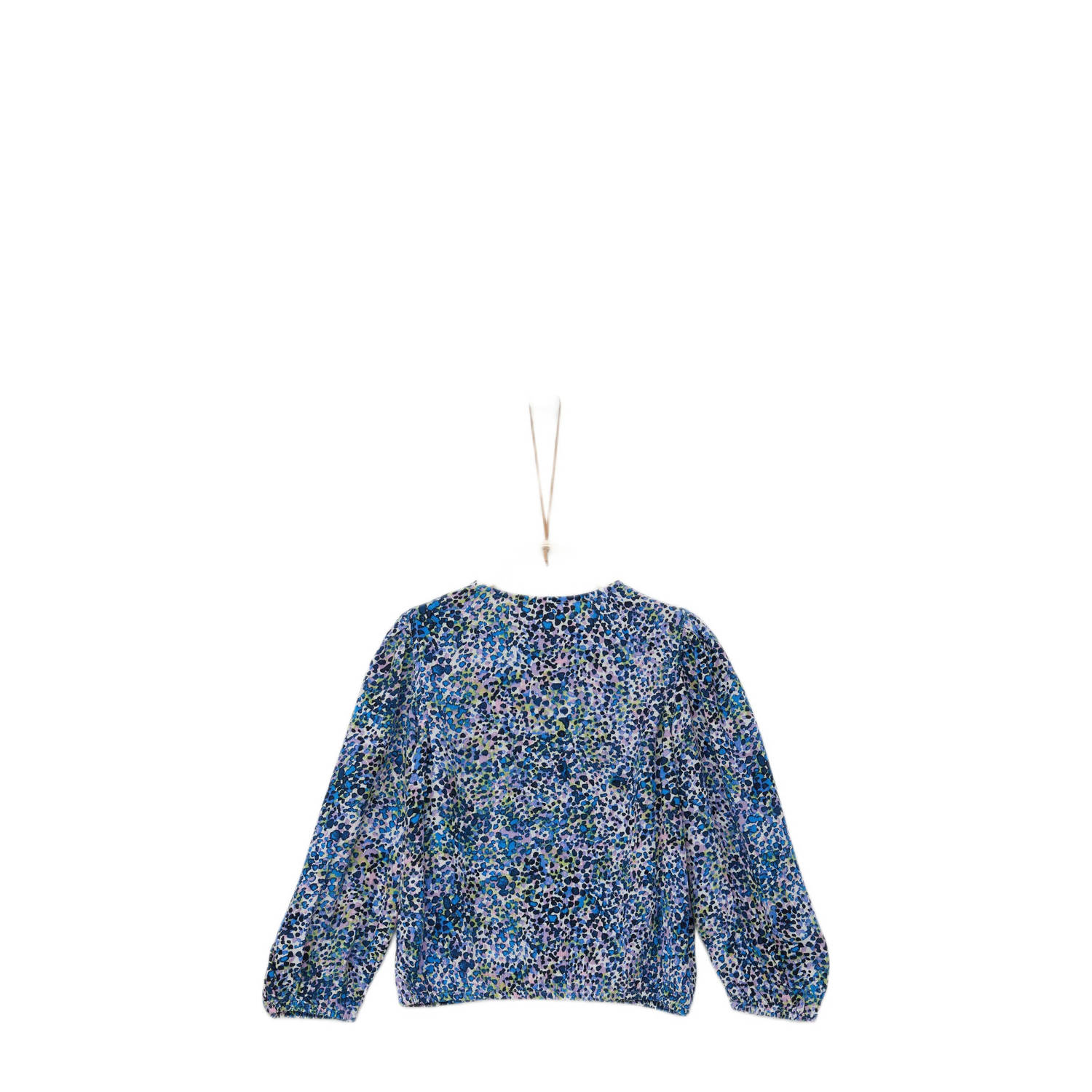 s.Oliver top met all over print multicolor