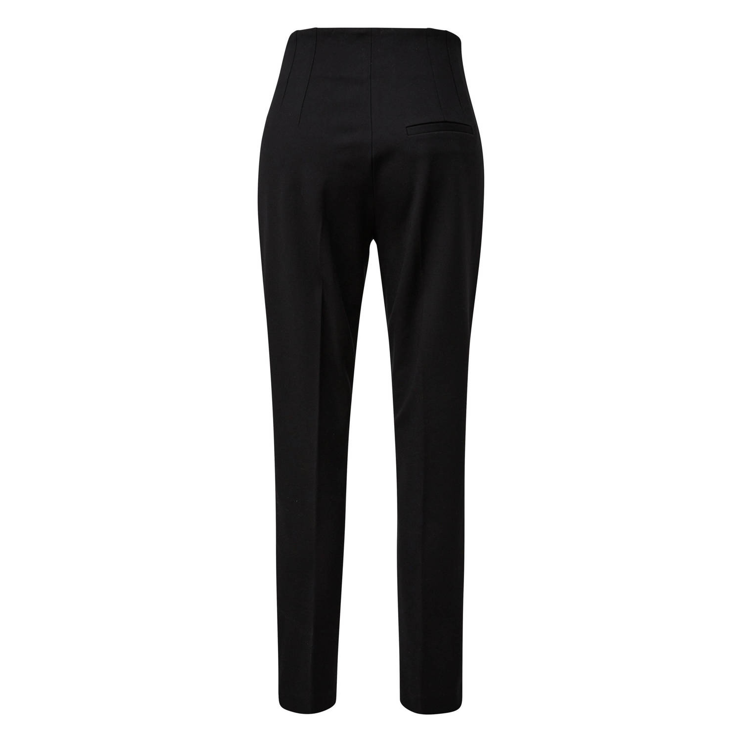 s.Oliver BLACK LABEL high waist slim fit pantalon zwart