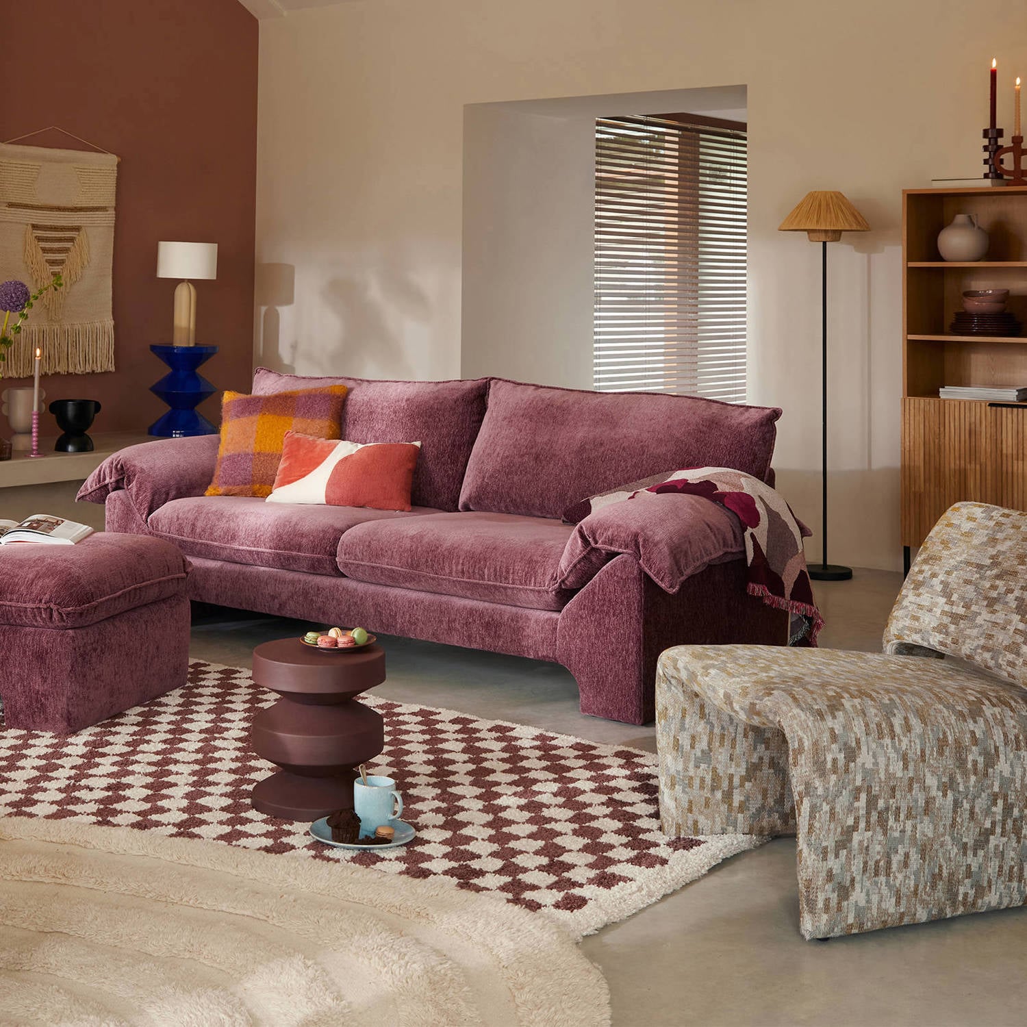 NOUS Living hocker Woodstock
