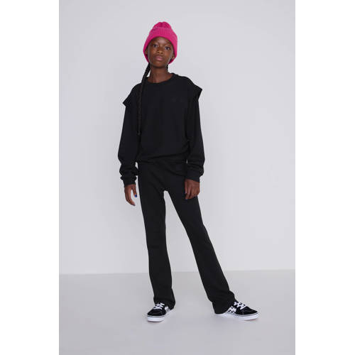 Coolcat Flare Broek Corry met 3D logo afbeelding