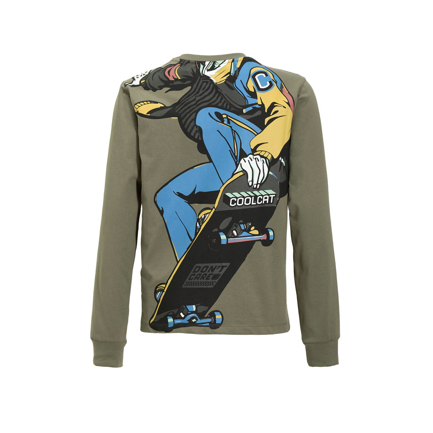 Coolcat Longsleeve T-shirt Tommy met Skaterboy Print