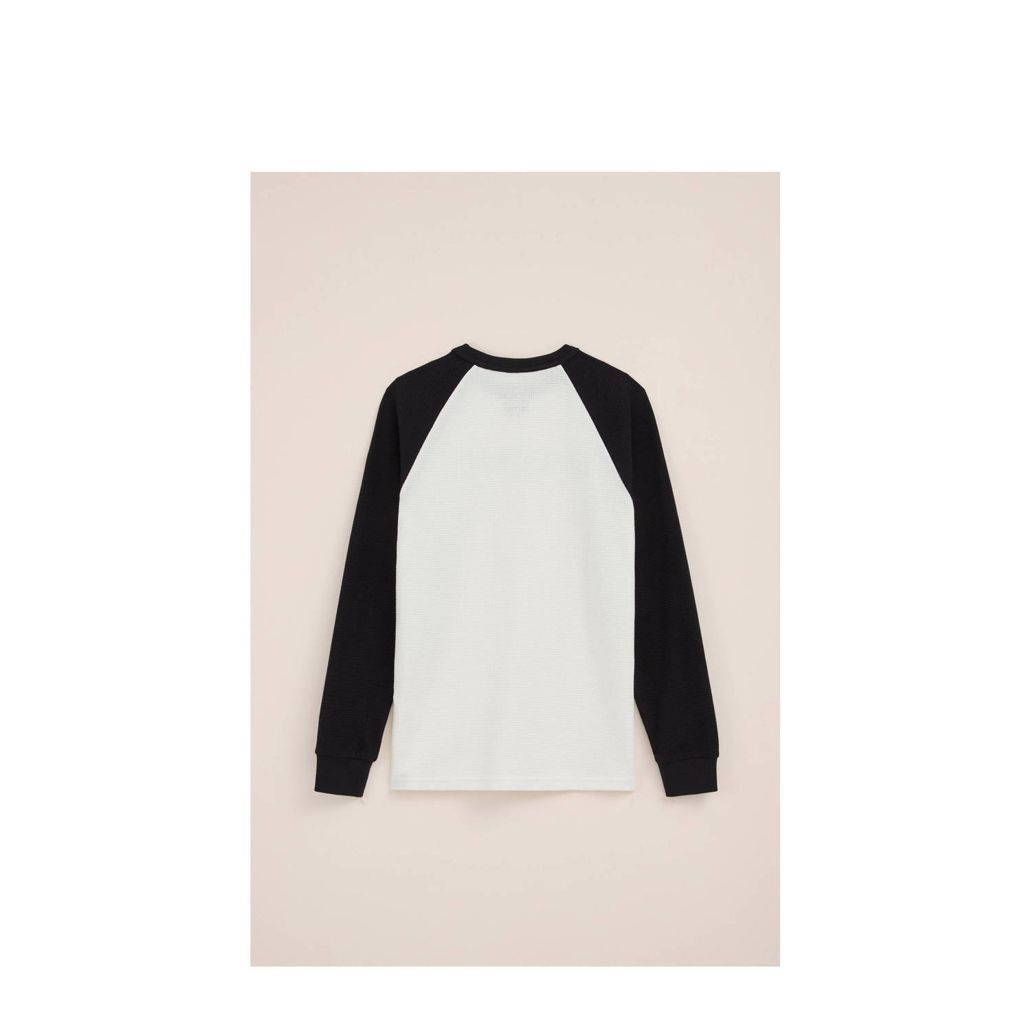 Salty Dog longsleeve wit zwart