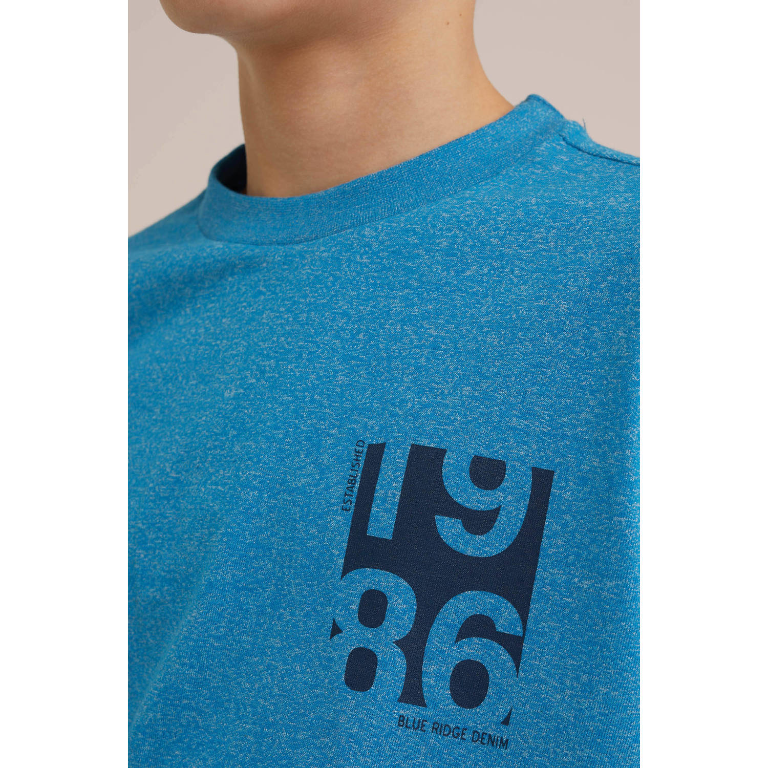 WE Fashion sweater blauw