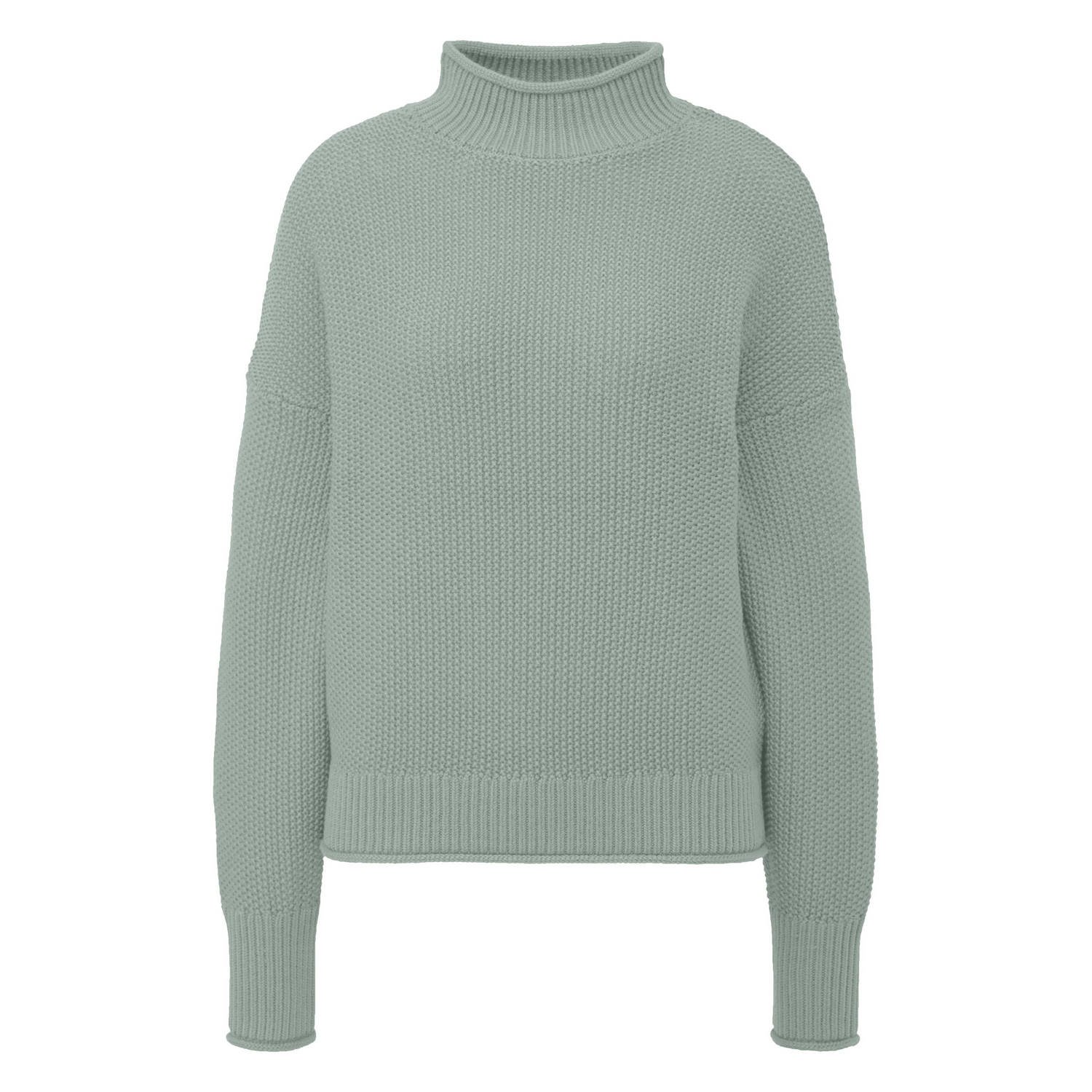 Q S designed by Gebreide trui met een ribcol