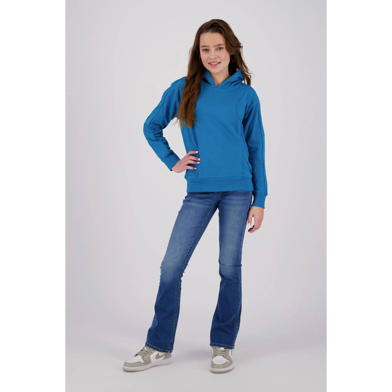 Raizzed hoodie Nasra helderblauw