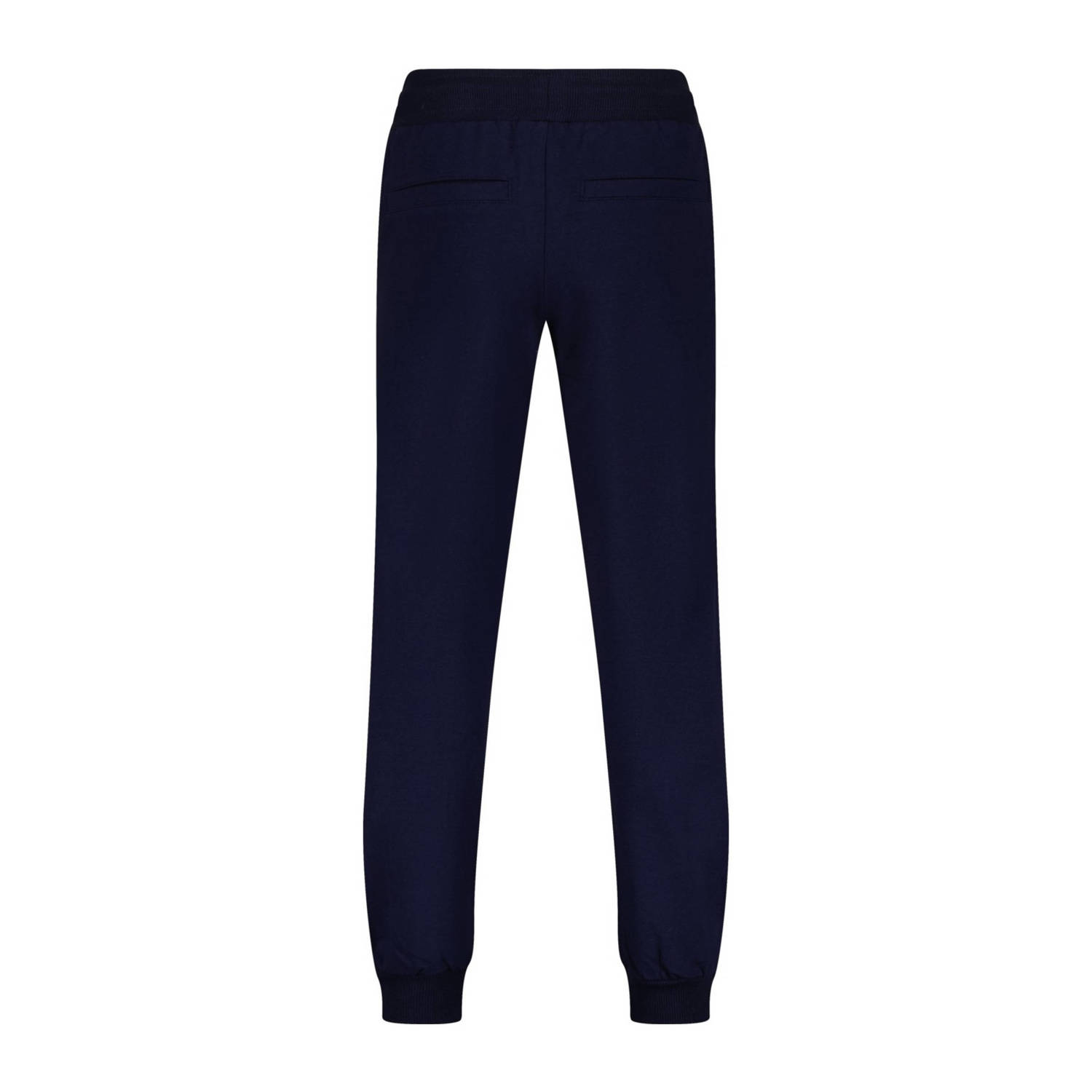 Raizzed tapered fit joggingbroek Kobe met printopdruk donkerblauw