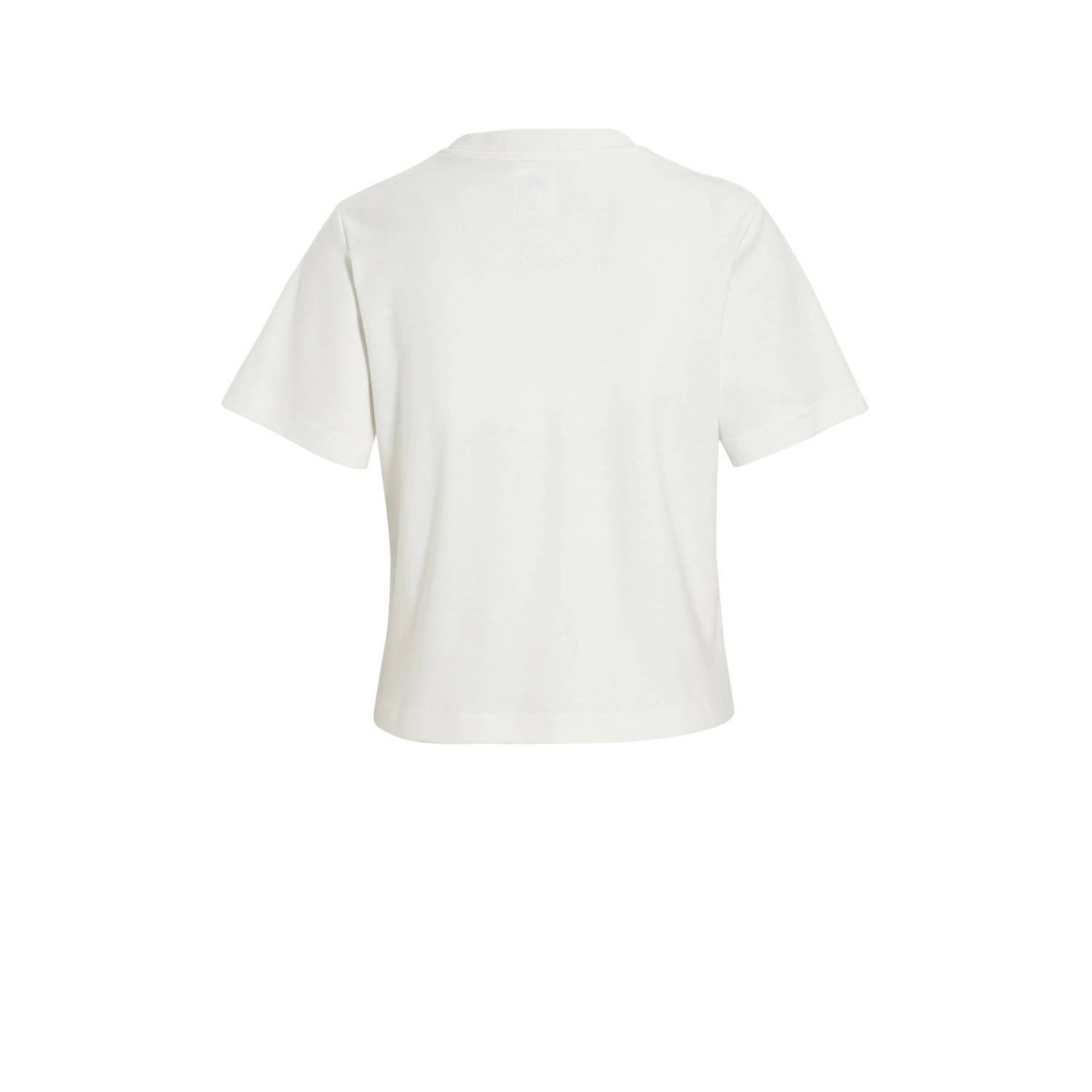 Lois T-shirt Cherry Mini Club met logo gebroken wit
