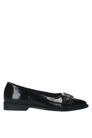 lakleren loafers zwart
