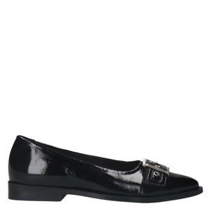 lakleren loafers zwart