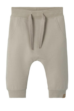 baby regular fit broek NBNTAKKI zand