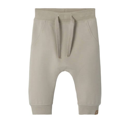 NAME IT BABY baby regular fit broek NBNTAKKI zand afbeelding