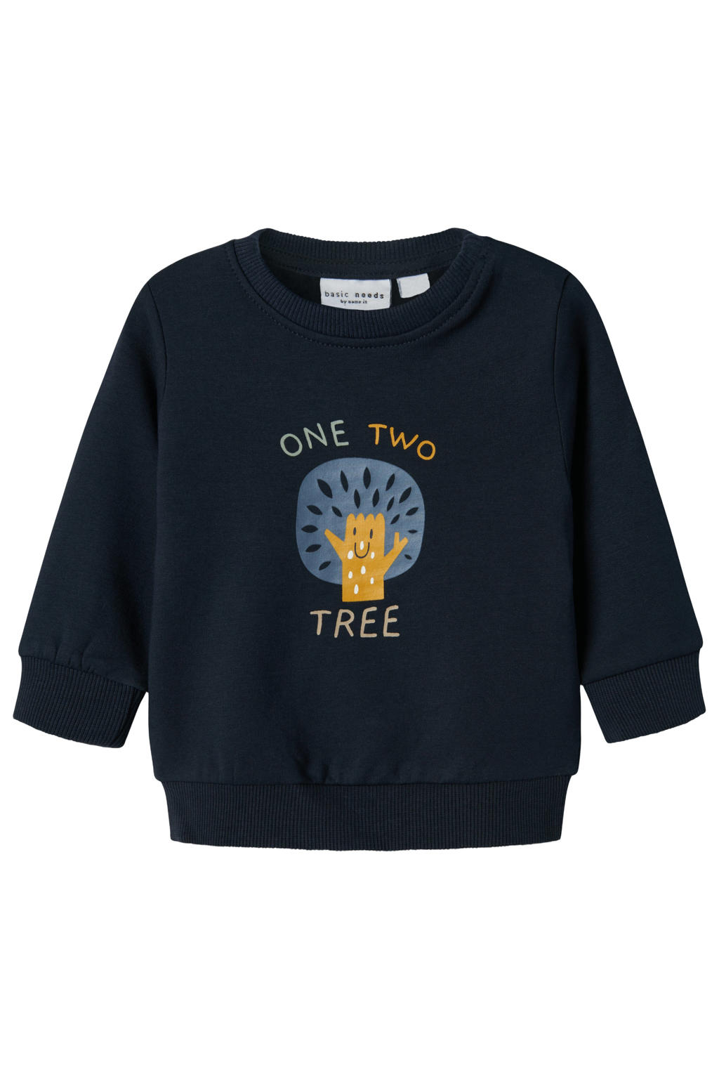 NAME IT BABY sweater donkerblauw