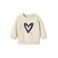 NAME IT BABY baby sweater NBFVRILLIE met printopdruk lichtzand