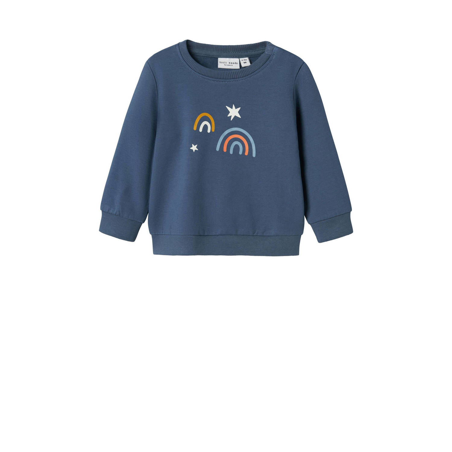 NAME IT BABY sweater grijsblauw