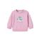 NAME IT BABY baby sweater NBFVRILLIE met printopdruk roze
