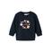 NAME IT BABY baby sweater NBFVRILLIE met printopdruk donkerblauw