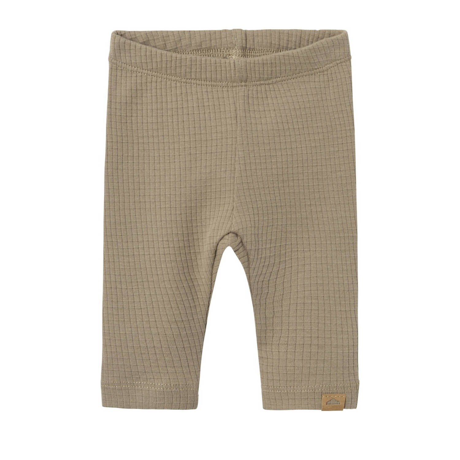 Name it BABY broek zand Beige Jongens Katoen Effen 56