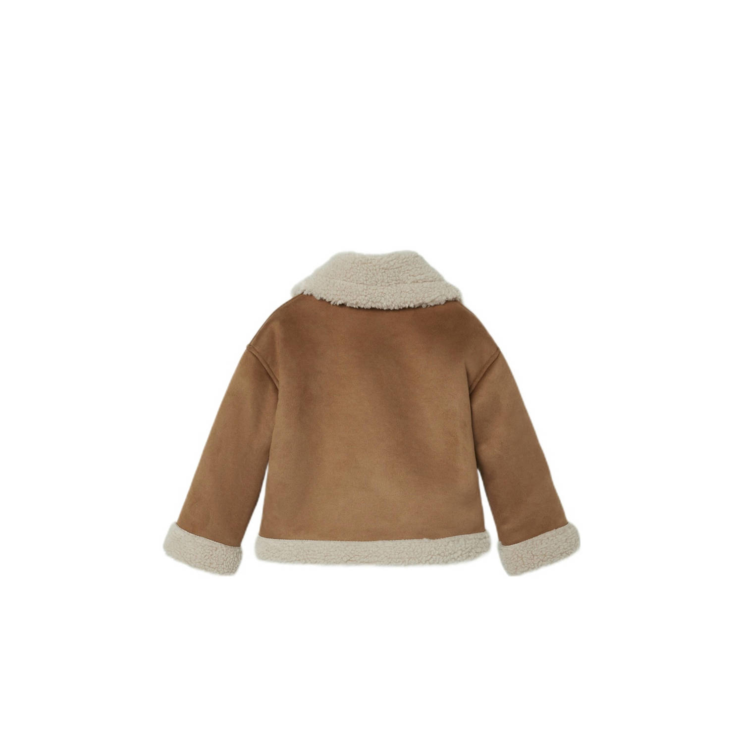 LIL' ATELIER MINI jas NMNNOLO bruin beige
