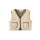 LIL' ATELIER MINI gilet NMMJONO beige/bruin