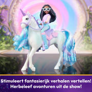 thumbnail: Unicorn Academy - Layla & Glacier met 2 rijaccessoires en borstel - Speelfigurenset