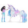 Unicorn Academy - Layla & Glacier met 2 rijaccessoires en borstel - Speelfigurenset