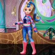 thumbnail: Unicorn Academy - Isabel-pop van 24 cm met 5 modeaccessoires en borstel