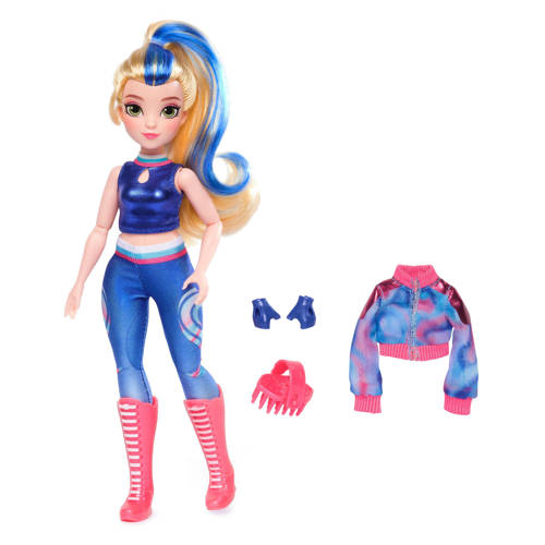 Unicorn Academy - Isabel-pop van 24 cm met 5 modeaccessoires en borstel afbeelding