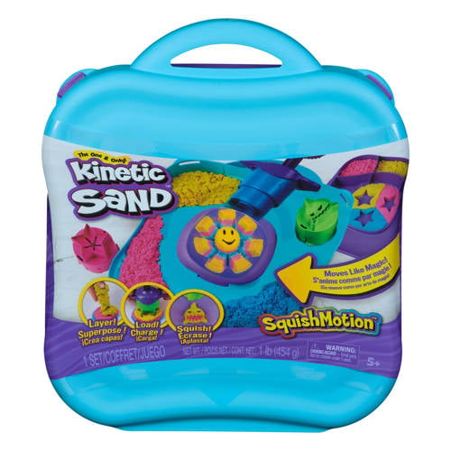 Kinetic Sand SquishMotion speelset afbeelding