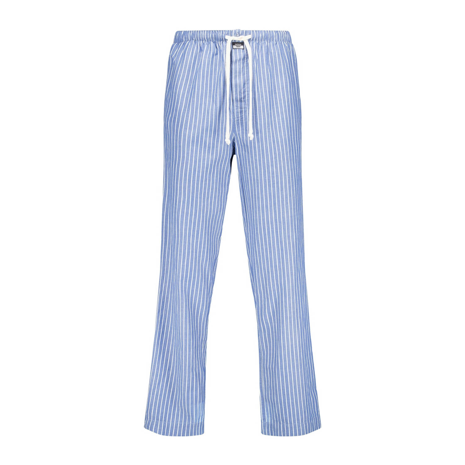 America Today pyjamabroek Lio blauw wit