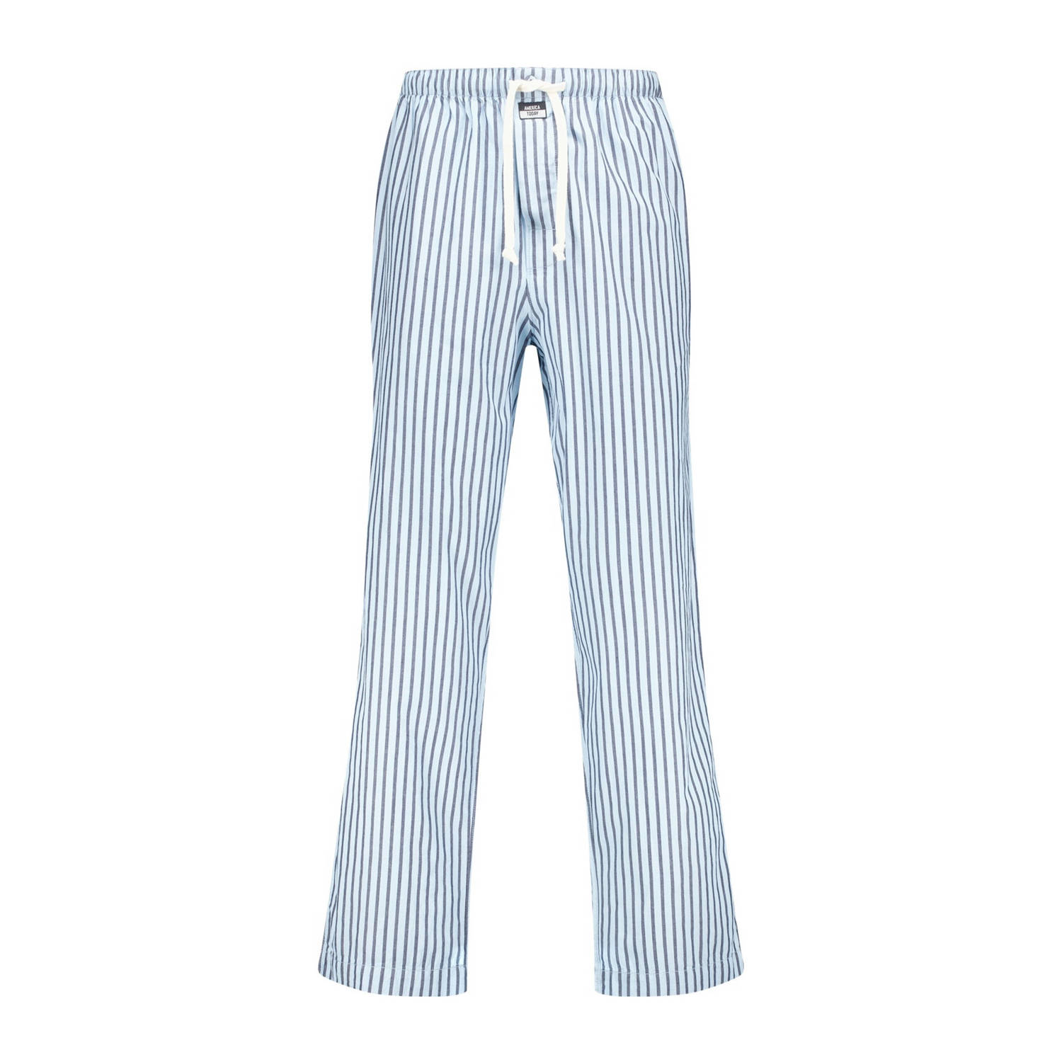 America Today pyjamabroek Lio lichtblauw donkerblauw