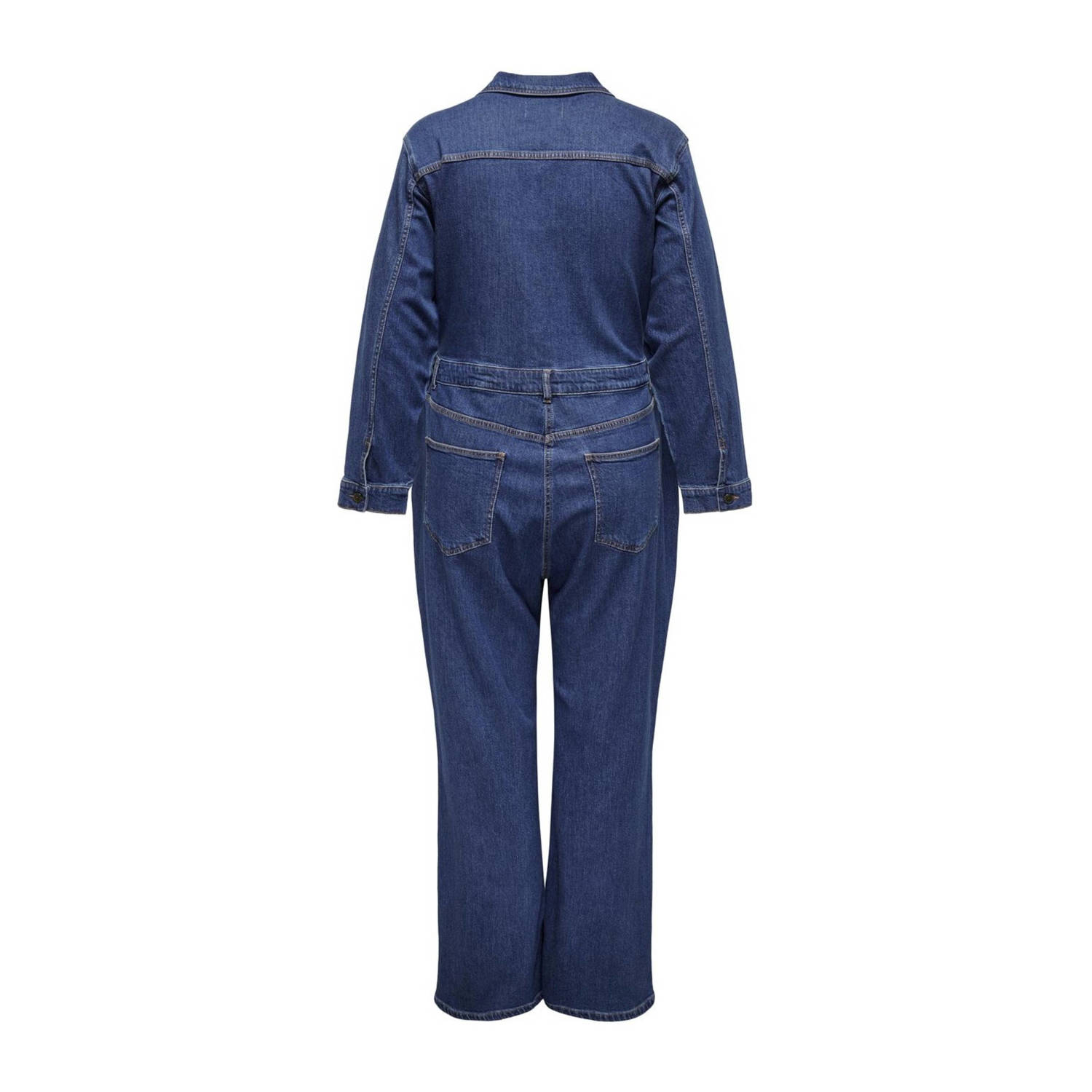 ONLY CARMAKOMA jumpsuit CARPOPPY dark blue denim