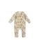Your Wishes baby boxpak met all over print wit/bruin/groen