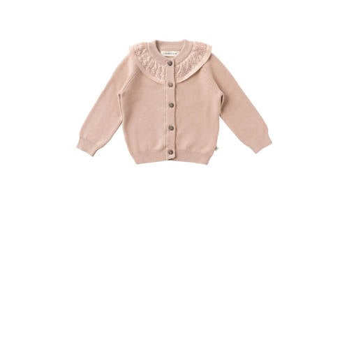 Your Wishes fijngebreid vest roze afbeelding