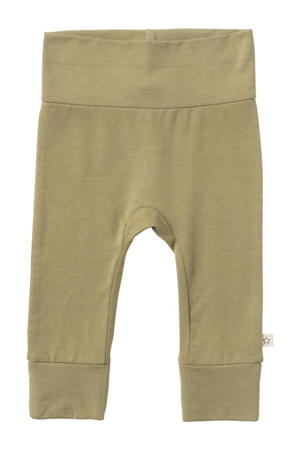 baby broek olijfgroen