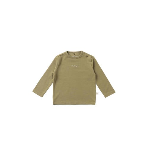 Your Wishes baby longsleeve olijfgroen afbeelding
