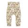 Your Wishes baby broek met all over print wit/groen/bruin
